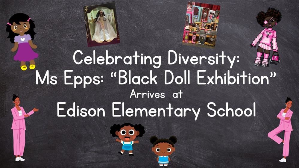  Black Doll Exhibit Flyer
